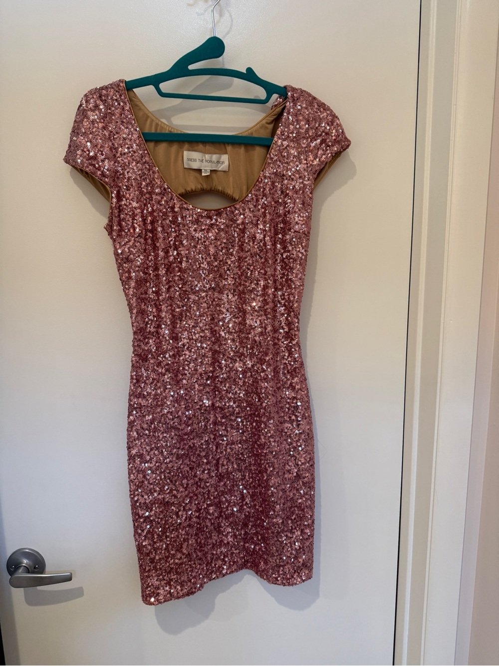 Dress The Population Sequin Bodycon Dress - Picture 1 of 3